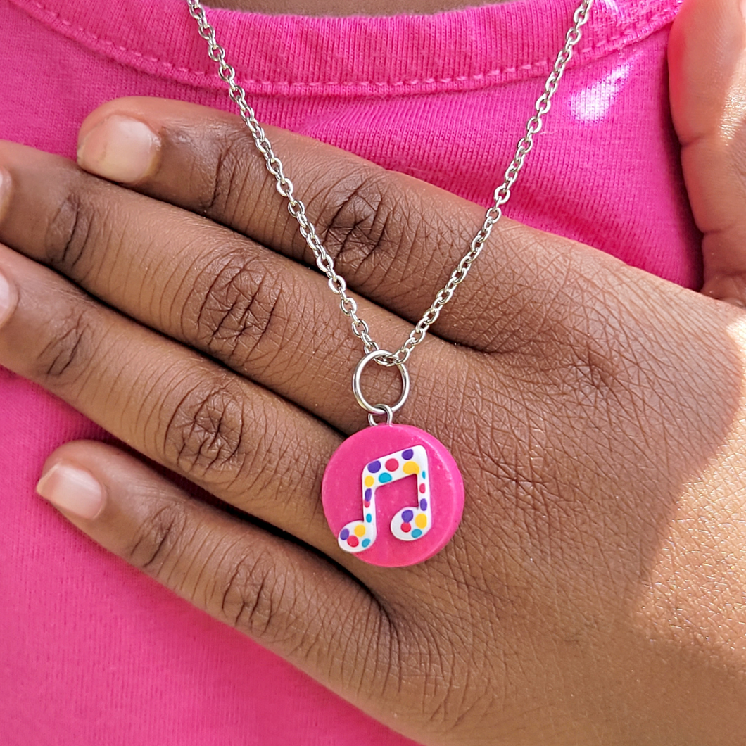Music Note Necklace