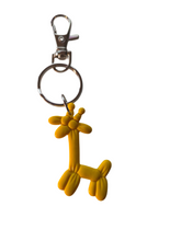 Load image into Gallery viewer, Yellow Balloon Giraffe Keychain

